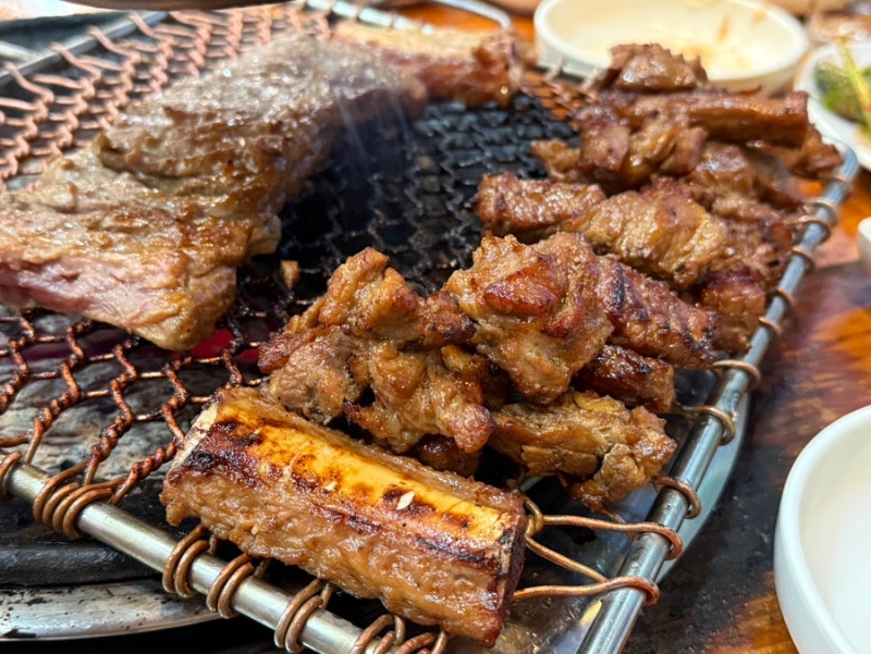 [내돈 내산] 원주 구워주는 돼지 갈비 맛집 ‘박대감화로구이 단계본점‘