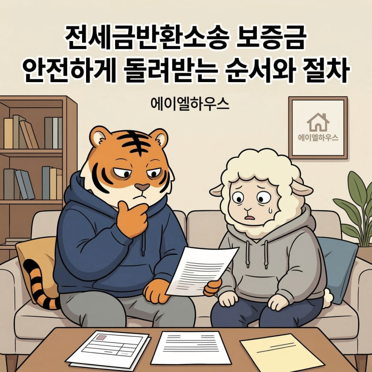  전세금반환소송 보증금 안전하게 돌려받는 순서와 절차