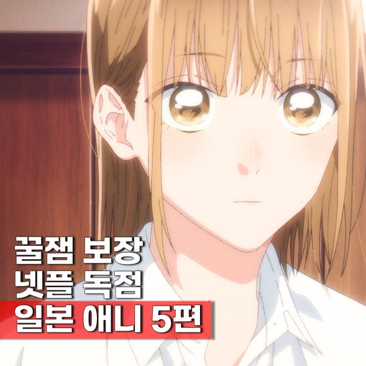 이걸안봐? 넷플독점 넷플릭스 일본 애니 추천 5편