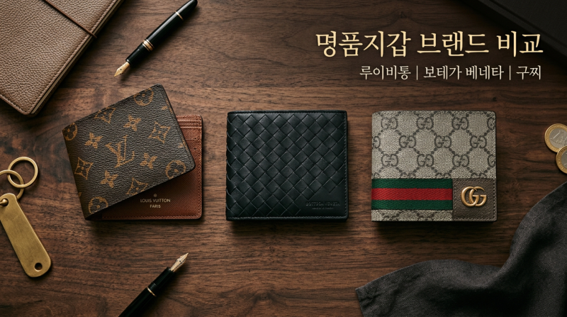 2026 남자 명품지갑 브랜드 서열 계급도 총정리