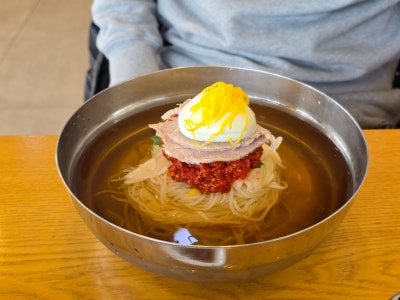 부산로컬맛집 명지밀면 밀면본가 굿!