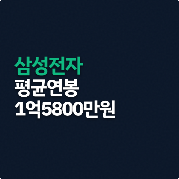  삼성전자 평균연봉 1억5800만원, 상세히 보기