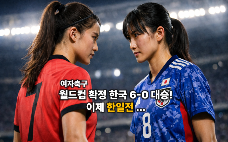 한국 여자축구, 월드컵 본선 조기 확정…우즈벡 6-0 대파→아시안컵 4강