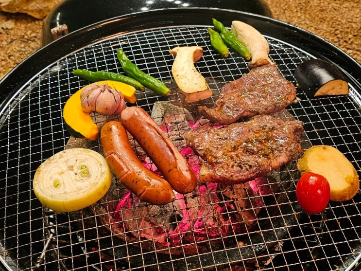  마장호수 바베큐 레이크스토어 _캠핑 느낌 야외 BBQ