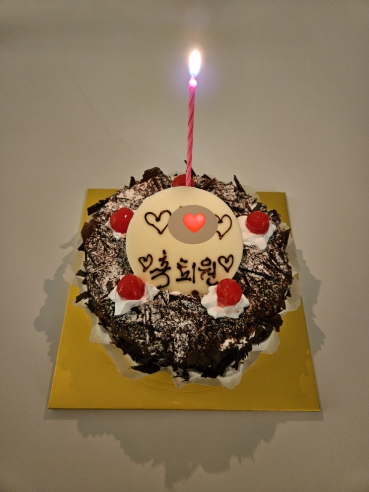 강내농협베이커리｜레터링 케이크 가성비 좋은 청주 초코케이크