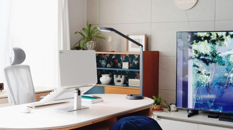 책상스탠드 LED 스탠드 루메나 DESK ON 인테리어 조명 추천