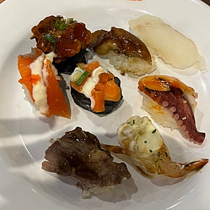 [산본역] 쿠우쿠우 후기 + 할인방법 feat. 쿠우쿠우 일반, 블루레일, 골드 차이