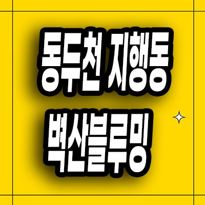  동두천 민간임대아파트 지행역 벽산블루밍 지행동 10년전세 분양가