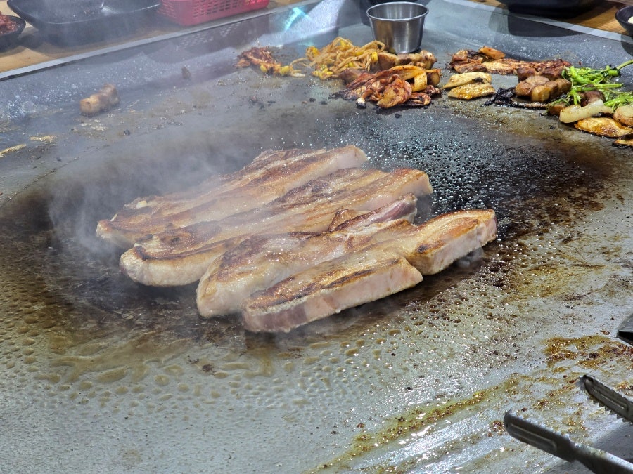 불타는통철판 불놀이삼겹살구이 사진 1