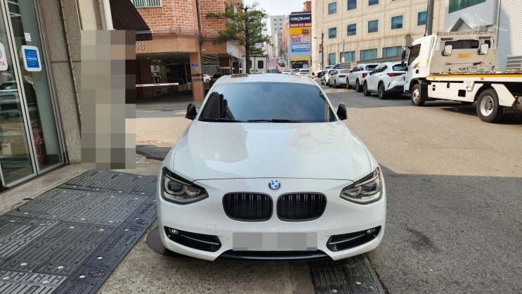  BMW 118D F20 애플카플레이 안드로이드 오토 모니터 교체 장착