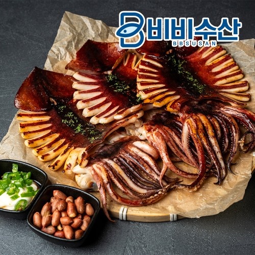  식품 쇼핑 리스트 구룡포 반건조오징어와 새우 비교