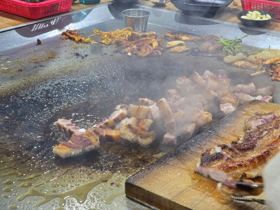 불타는통철판 불놀이삼겹살구이 사진 2