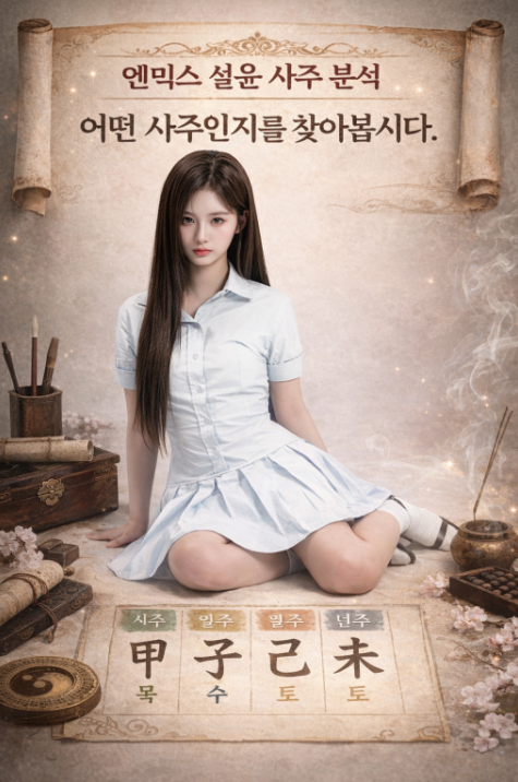 엔믹스 설윤의 사주 분석 포인트 찾기