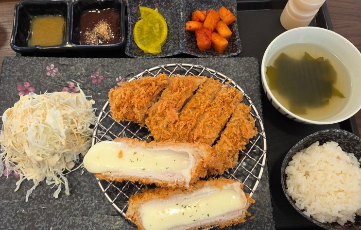  오늘의 메뉴소개 히레+치즈까스 이치돈까스