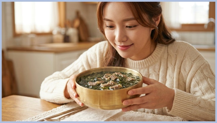  요리 초보도 무조건 성공 볶는 과정 싹 뺀 초간단 미역국 끓이는법