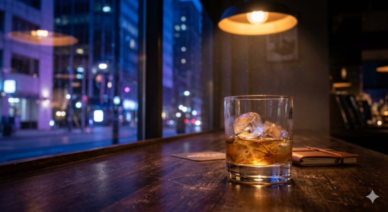 혀끝을 감도는 Whiskey on the rock