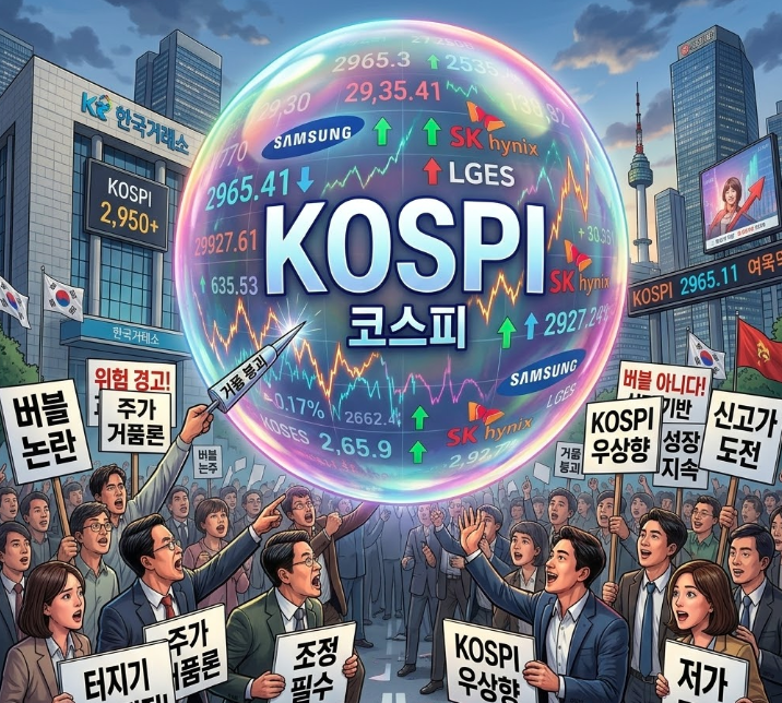  뱅크오브아메리카에서 코스피 버블이라 탈출하라고 해서 알아보니