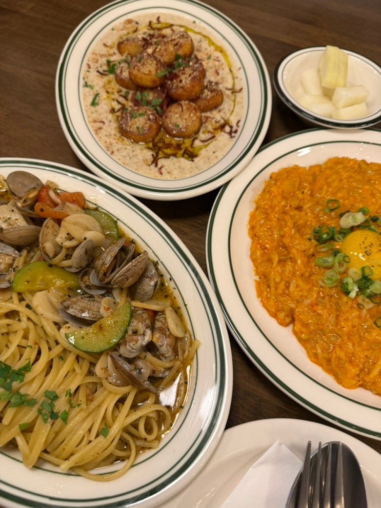  영통역 맛집 쌤순 파스타, 리조또, 뇨끼까지 제대로 즐긴 영통역 데이트