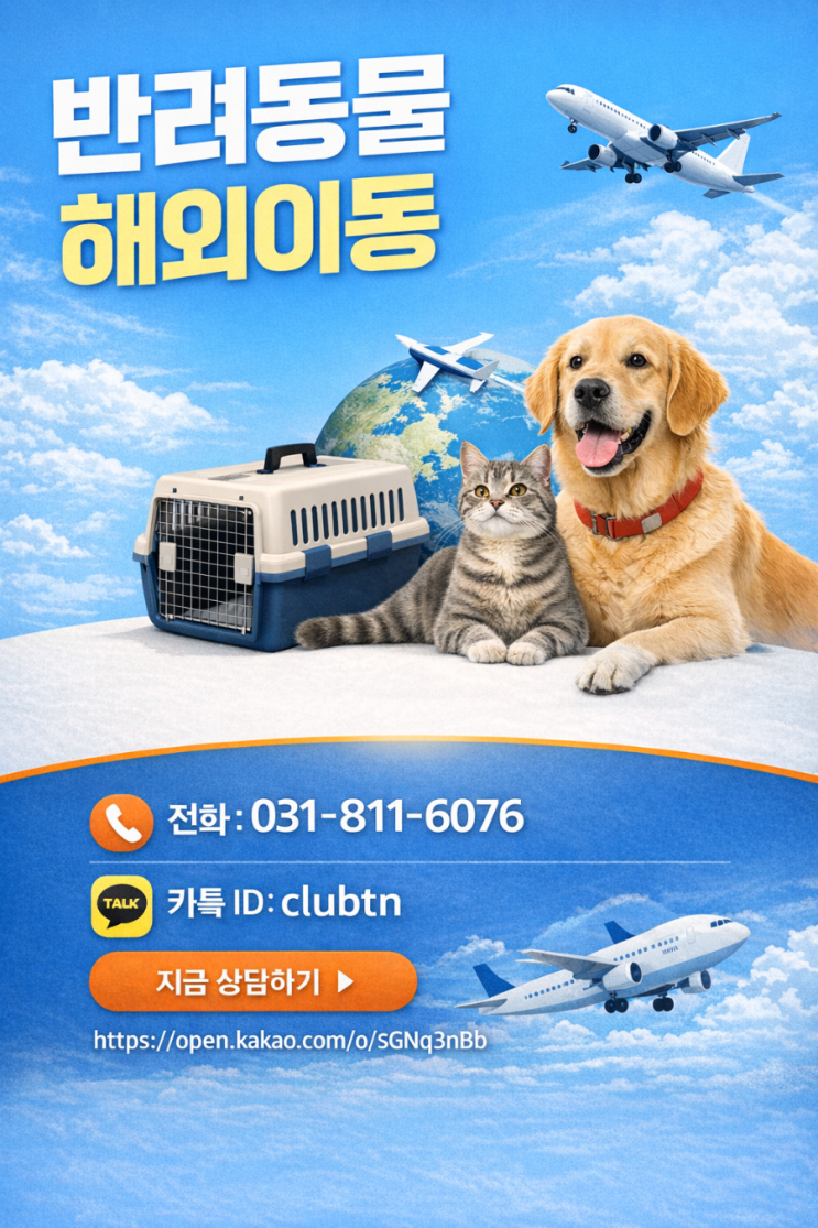 강아지 고양이 대형견 해외운송  준비 방법 | 검역 출국 서류 부터 켄넬대여까지 PCT