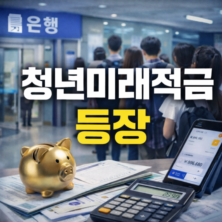 "<b>100만 명</b> 넘게 몰린다는데.." 2026 <b>청년미래 적금</b>, 핵심... 