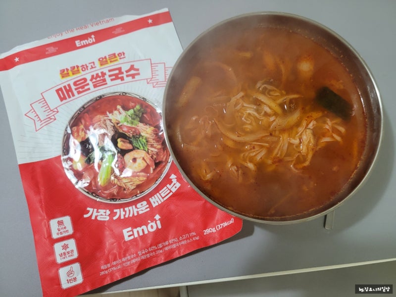 마켓컬리밀키트 에머이 매운소고기쌀국수 만들기 레시피