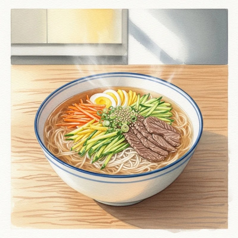 간단 잔치국수 레시피, 코인육수로 깊은 맛 내는 비법