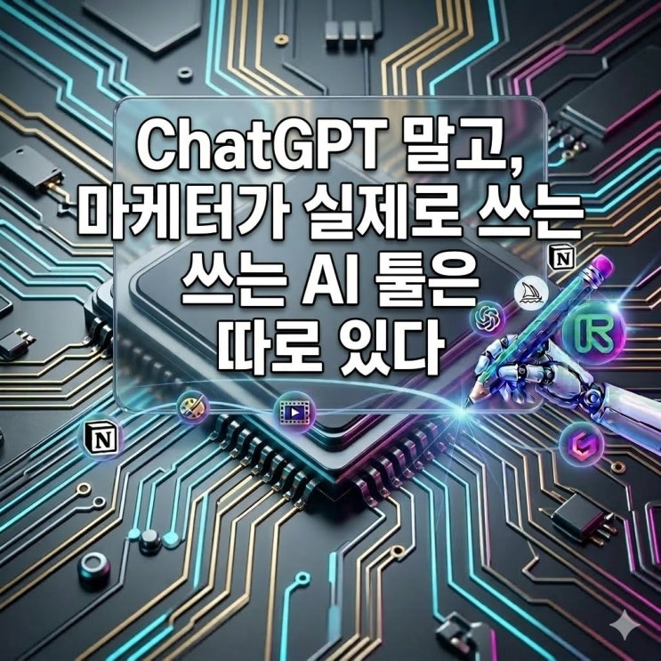  ChatGPT 말고, 마케터가 실제로 쓰는 AI 툴은 따로 있다... (ft.노션 AI, 미드저니, 런웨이, 감마)