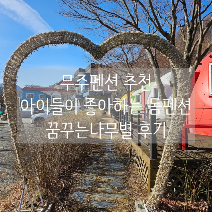  무주펜션 추천 아이들이 좋아하는 돔펜션 꿈꾸는나무별 후기
