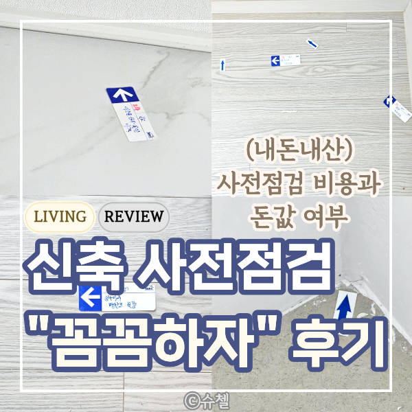  평택 신축 아파트 입주 사전점검 업체 꼼꼼하자 1차 점검 후기, 비용과 돈값 여부 정리
