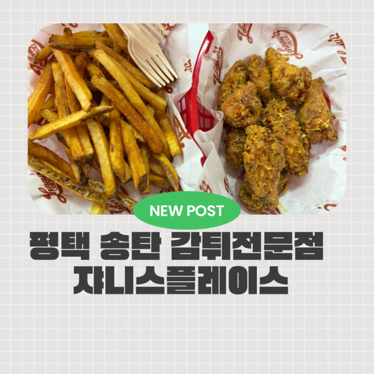  평택 송탄 맛집 추천 쟈니스플레이스 송탄역 술집 감튀 맛집 후기