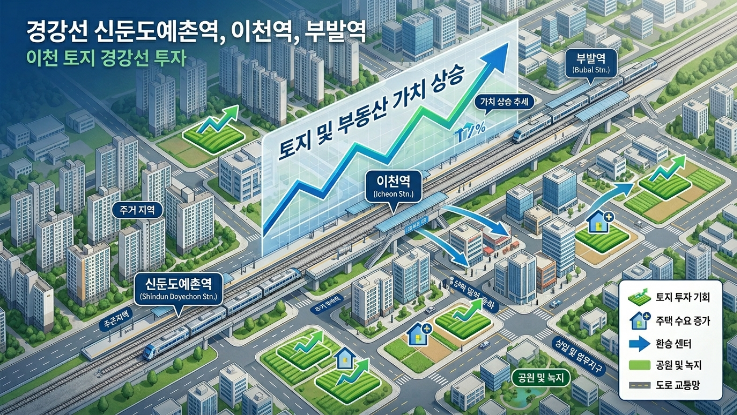  이천 숨은 투자지역 공개 (투자자들이 먼저 찾는 부동산 지역)