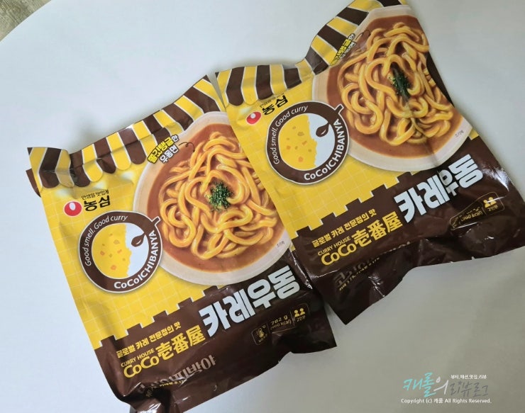 농심 코코이찌방야 카레우동, 일본카레집 맛 그대로 5분 완성