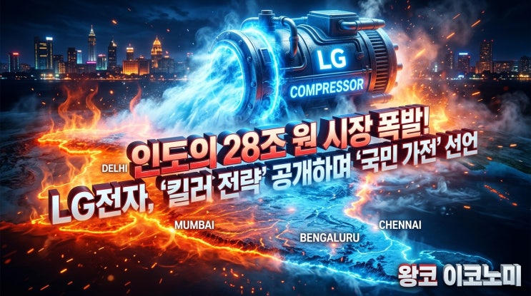 LG전자가 인도 현지화에 목숨 건 3가지 전략 분석 정전에도 끄떡없는 에어컨이라고?