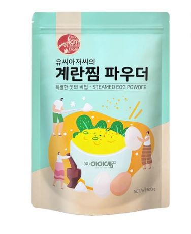  [식당 맛 그대로!] 집에서 3분이면 완성하는 '유씨 아저씨 계란찜 파우더'