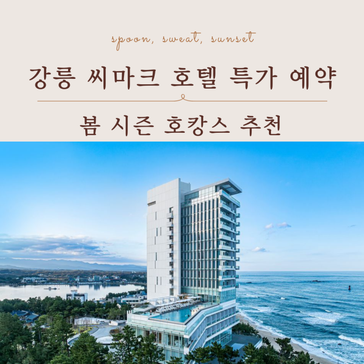  강릉 씨마크 호텔 특가 예약 봄 시즌 호캉스 추천
