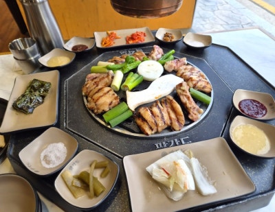 김해장유동맛집 율하닭갈비 핫플 팔각도