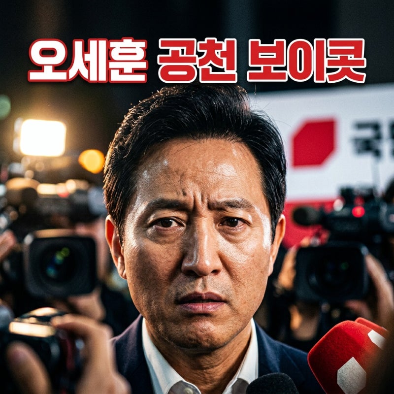 오세훈 공천 보이콧, 혁신 요구가 아닌 이미지 전략이었다