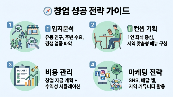 이천 요식업 시장 분석 및 유망 창업 지역 추천외식 창업 성공을 좌우하는 상권 선택 전략
