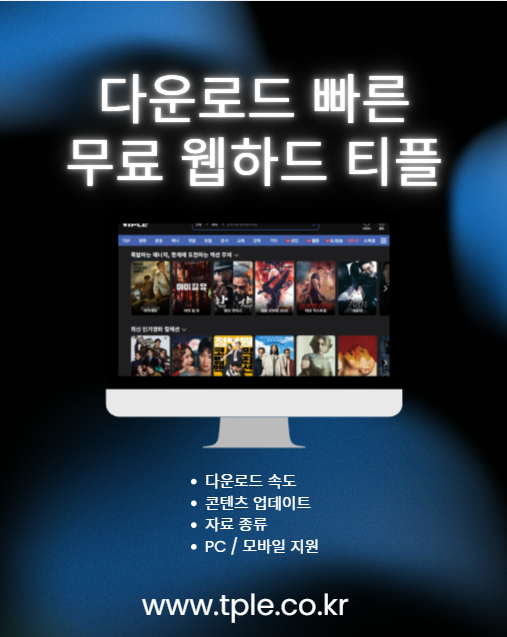  노제휴웹하드 최저가 포인트 충전, 티플 500% 혜택 정리