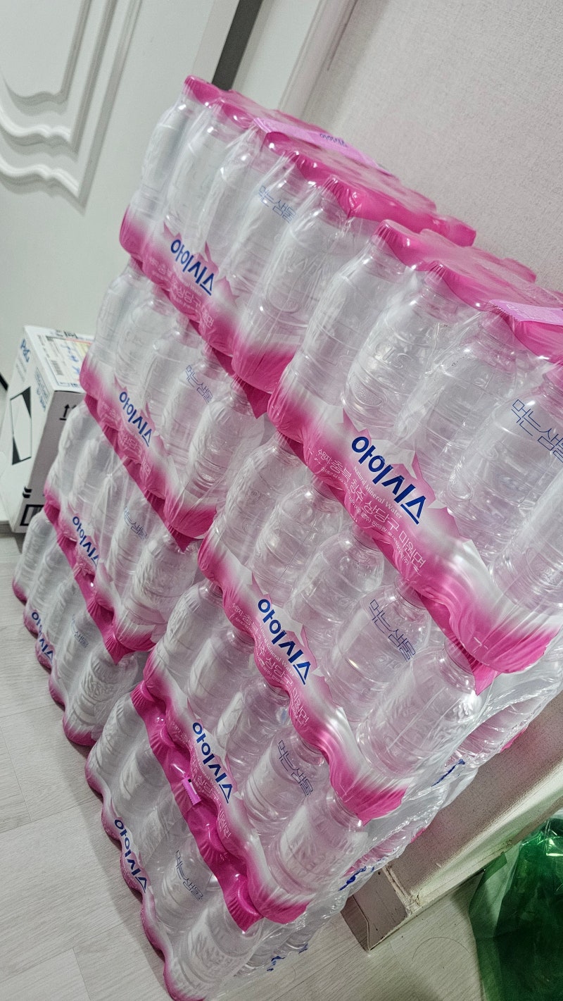 아이시스 8.0 ECO 무라벨 300ml 생수 내돈내산 후기