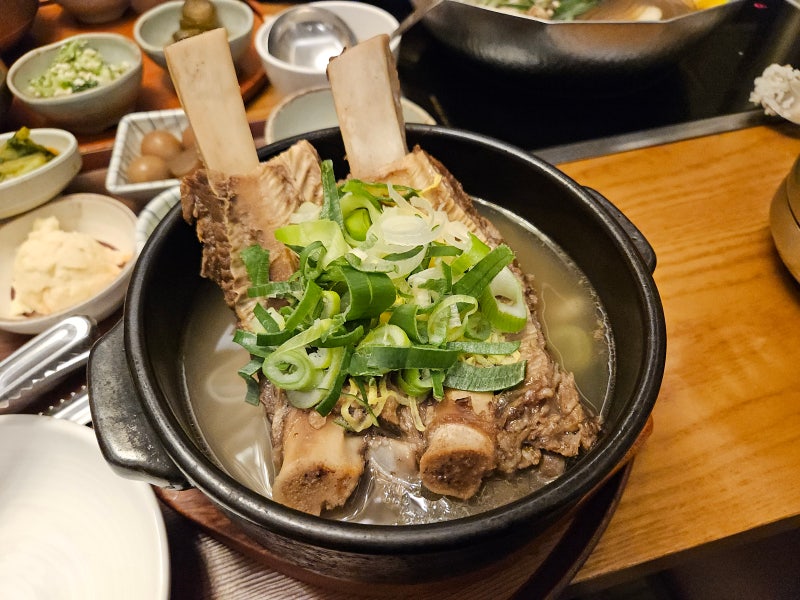 광화문 D타워 맛집 광화문석갈비, 갈비탕 반상 깔끔했던 한식집