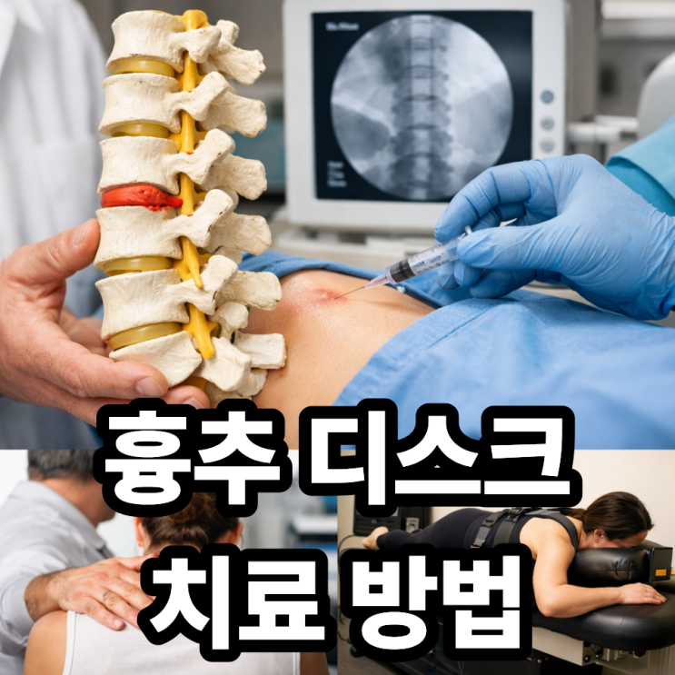  흉추 디스크 치료 방법 총정리, 수술 없이 좋아질 수 있을까?