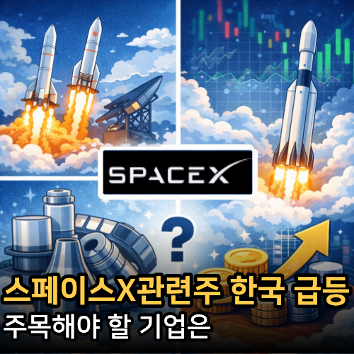  스페이스x관련주한국 증시에서 주목해야 할 기업은