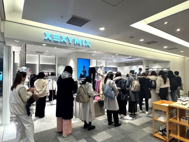  젝시믹스(XEXYMIX), 일본 패션 성지 ‘오모테산도 힐스’에 5호 매장 오픈