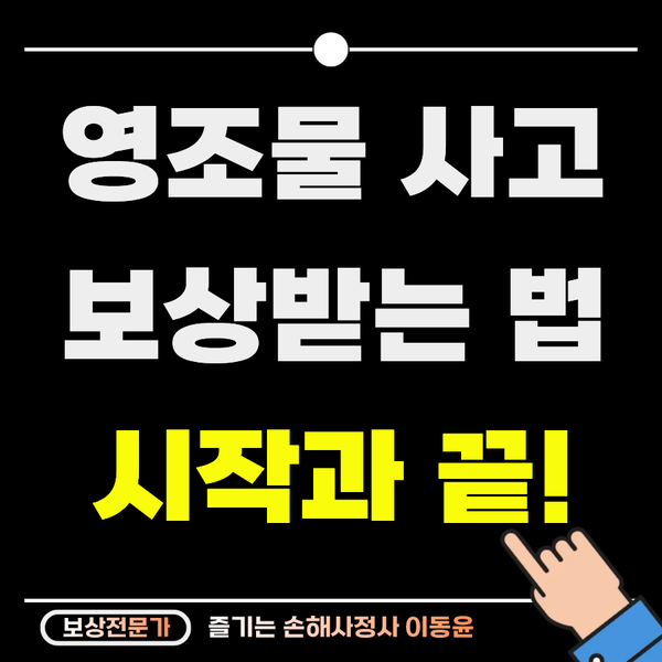  영조물 사고 보상받는 방법 (접수부터 국가배상까지)