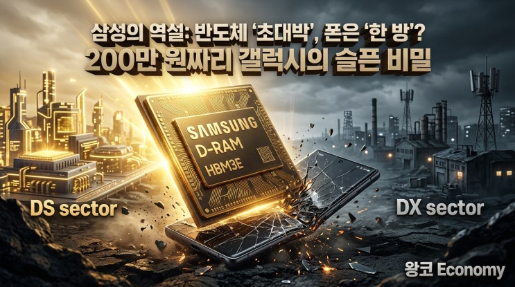  D램 값 850% 폭등의 역설.. 삼성전자, 반도체로 벌어 스마트폰으로 손해보나?