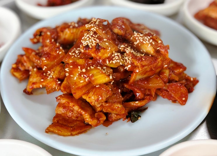  반찬 하나하나 손이 가던 진주 신안동 백반집 산골기사식당 푸짐한 집밥 한상