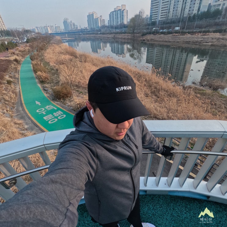  간만의 모닝런! 일출 즈음의 중랑천 달리기가 이렇게 기분이 좋다니?