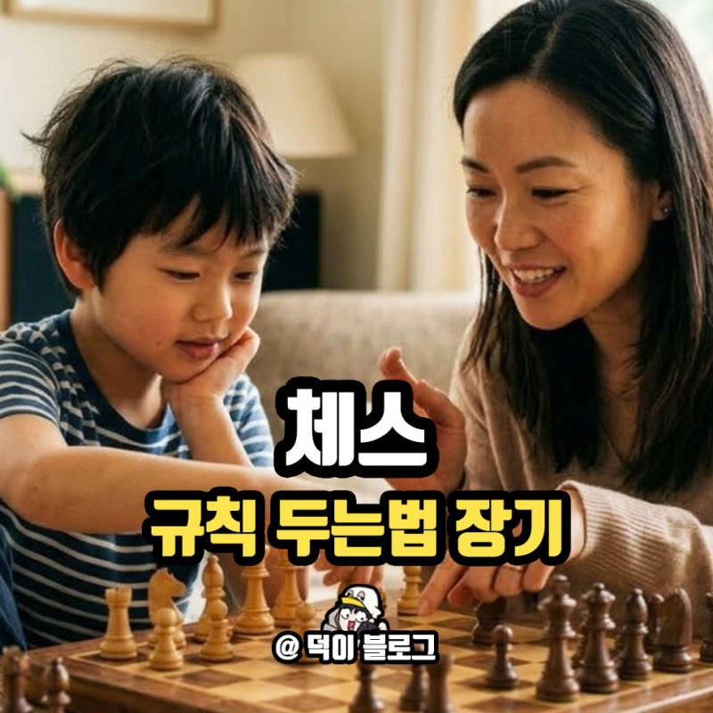 체스 규칙 특수 두는법 말이름 쉽게 정리해 봄