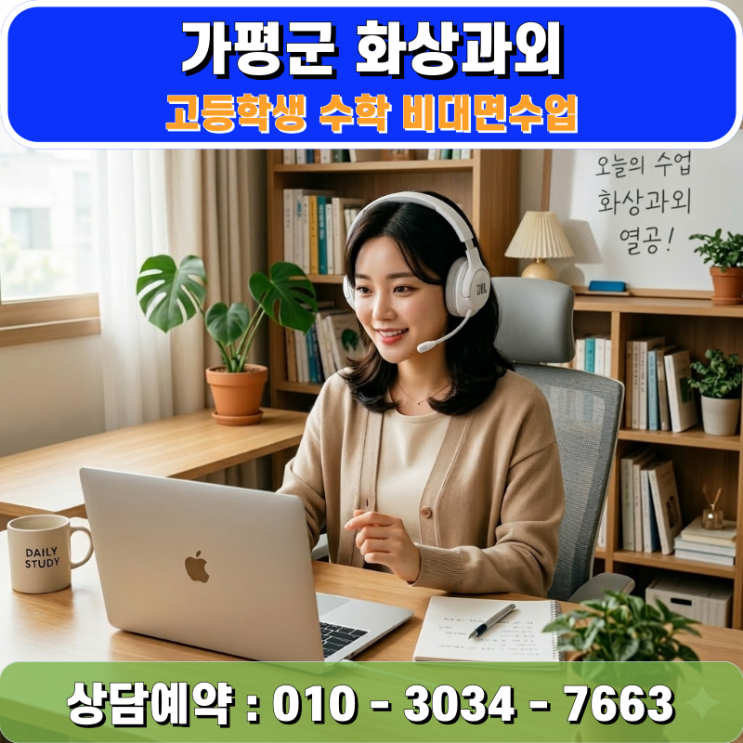  가평 고등2 수학 화상과외